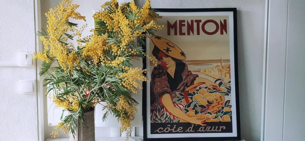 Superbe Appartement 2 Pieces A 2 Pas De La Plage,Dans La Vieille Ville Menton Apartment